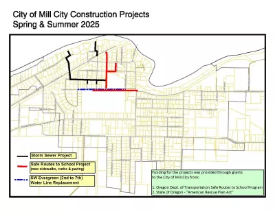 Map denoting project area
